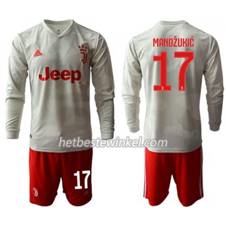 Juventus MANDZUKIC 17 Voetbaltenues Kind Uit 2019/20 - LS (+ Korte broeken)